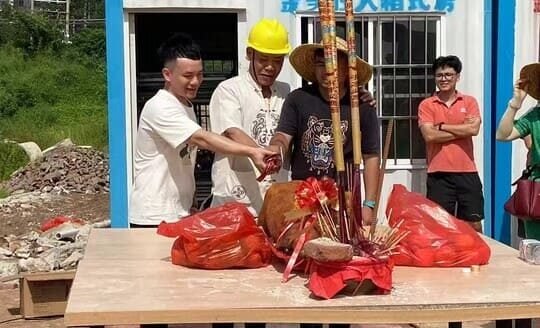 旭龙弹簧新厂破土动工 开启高质量发展新征程